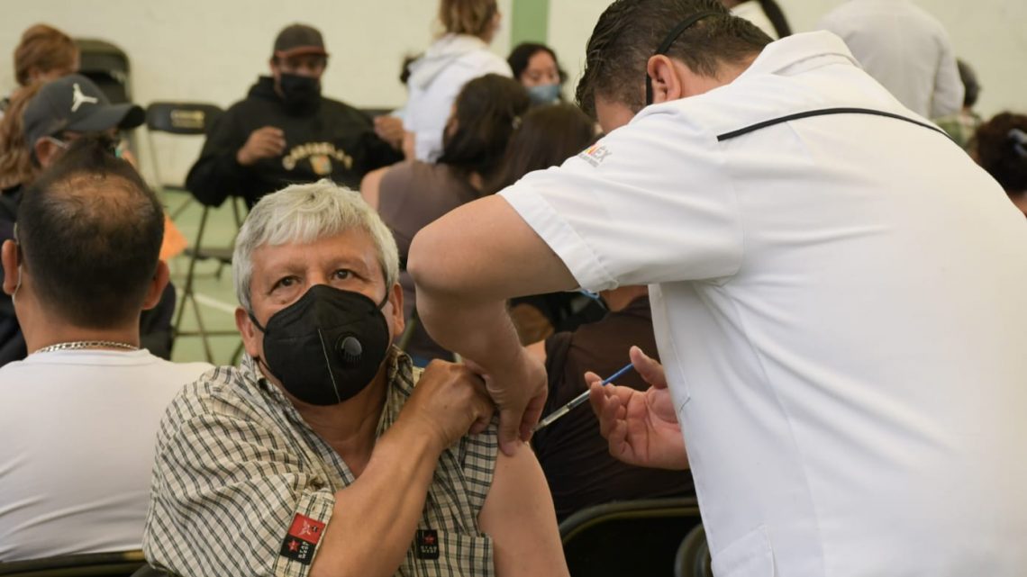 Segunda vacuna para adultos de 50 a 59 años de edad en Neza inicia este lunes