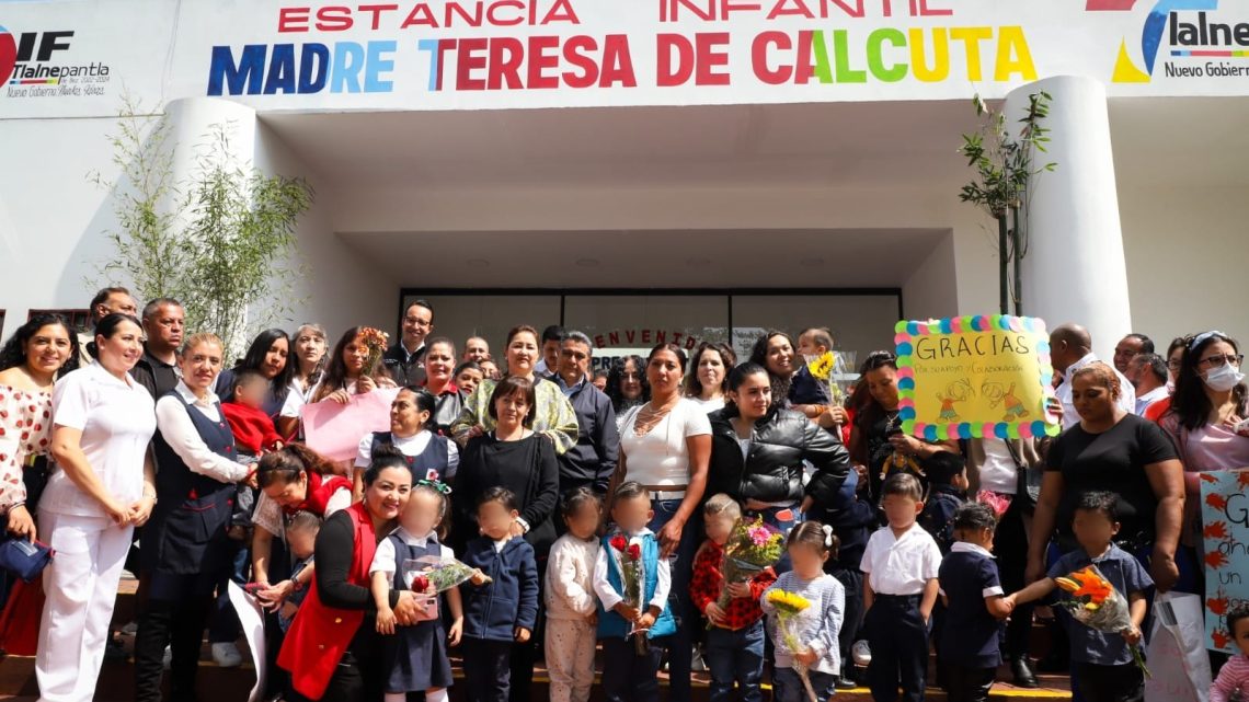 Rehabilitan estancias infantiles en Tlalnepantla