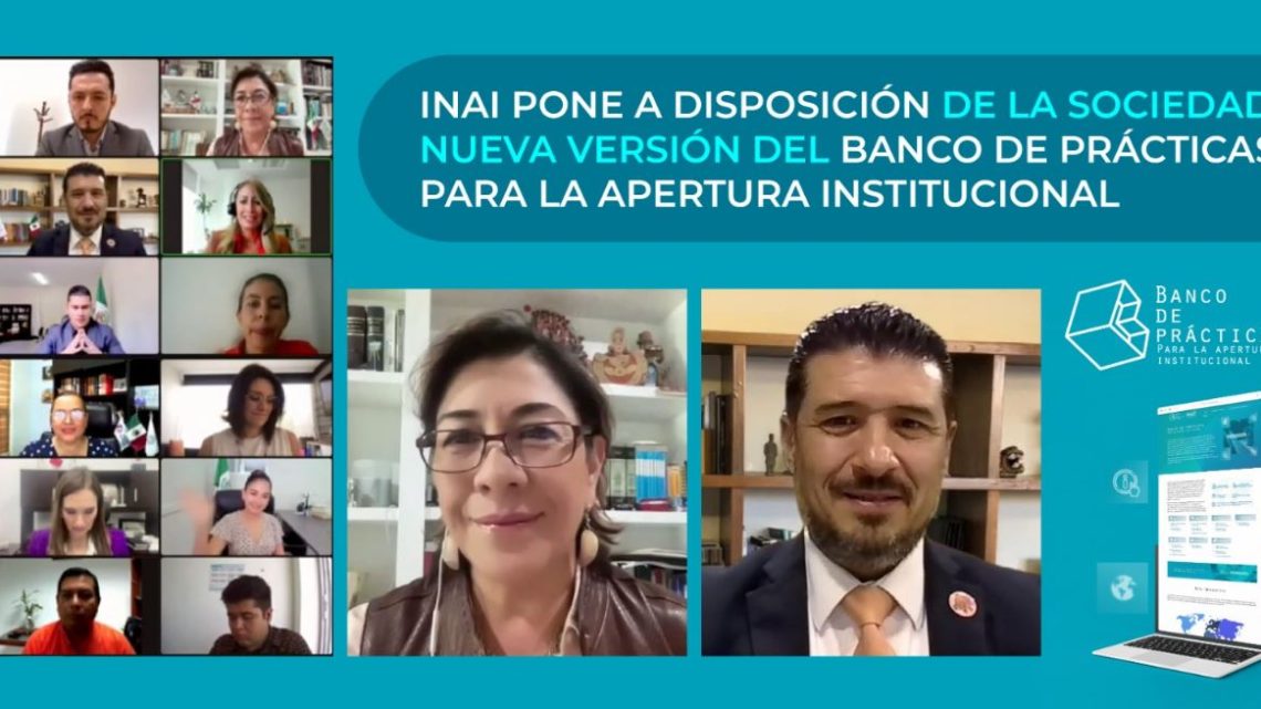 INAI pone a disposición nueva versión del Banco de Prácticas para la Apertura Institucional