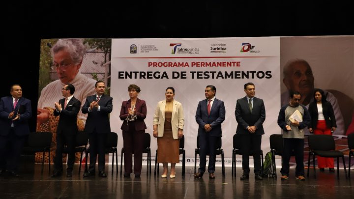 Entrega Gobierno de Tlalnepantla 406 testamentos que brindan certeza jurídica a sus ciudadanos