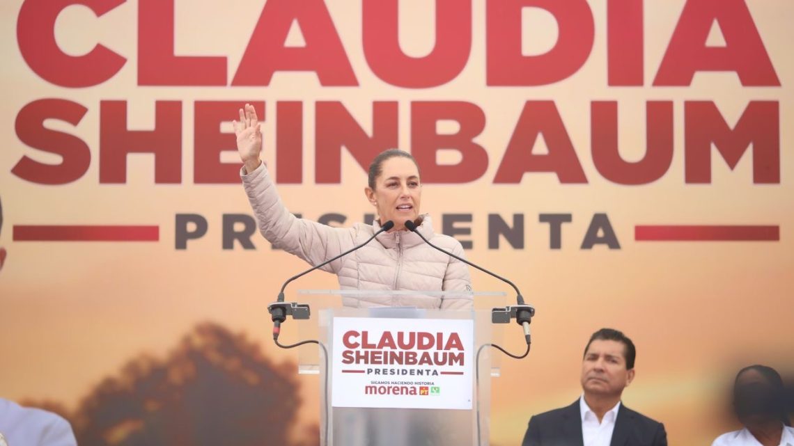 Vamos a lograr seguridad en cada rincón del país, aseguró Claudia Sheinbaum desde Tamaulipas