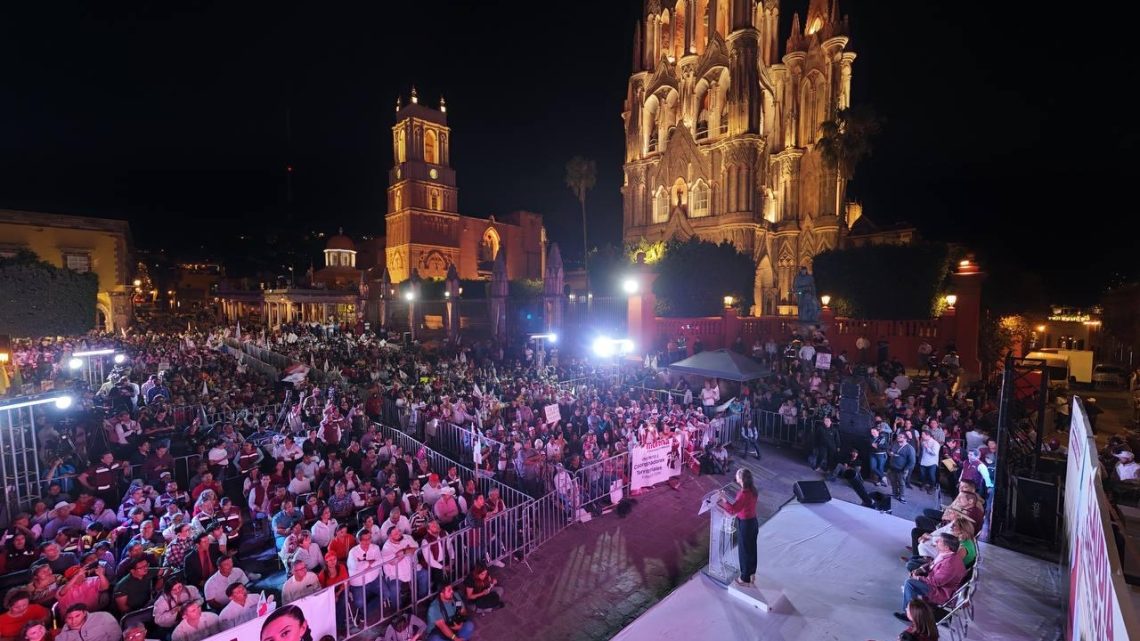 En Guanajuato lo que sobra es corrupción, asegura Claudiau Sheinbaum