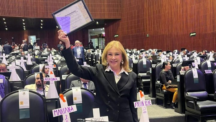 Reconoce buró parlamentario a Gabriela Sodi como una de las 10 diputadas más productivas de la LXV Legislatura