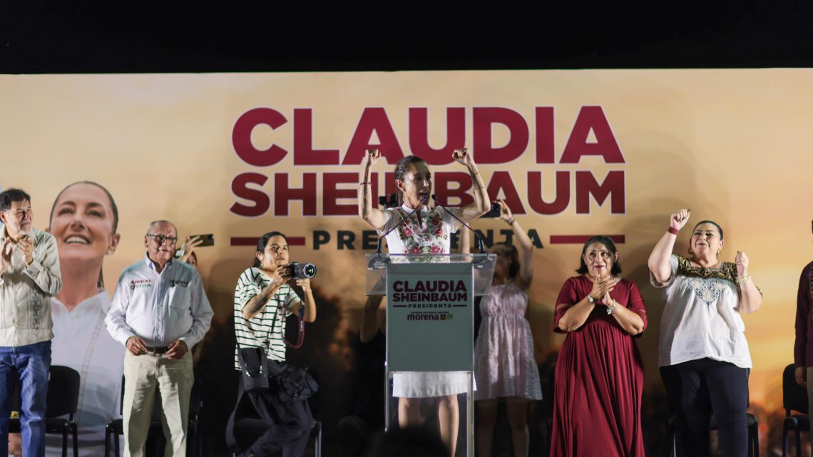 Buscará la continuidad Claudia Sheinbaum de la 4T en Campeche