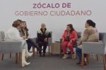 Recibe 830 solicitudes ciudadanas Clara Brigada en la jornada de “Zócalo de Gobierno Ciudadano”