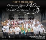 Orquesta Típica de la Ciudad de México celebra 140 años con magno concierto en Bellas Artes