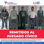 Detienen a 5 por usar la vía pública de tiradero clandestino en la Cuauhtémoc