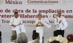 Sheinbaum encabeza inicio de obra de la carretera Macuspana – Escárcega que conectará Tabasco, Campeche y Chiapas