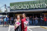 Clara Brugada pone en marcha el programa «Captación de Agua de Lluvia» en el mercado Martínez de la Torre