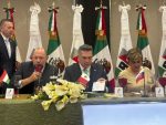 Alejandro Moreno felicita a Albert Ramdin por su elección como secretario general de la OEA